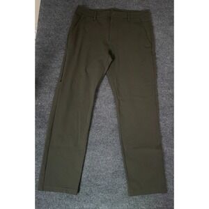 BYLT Premium Basics mens Pants Green‎ Straight Leg Size 36(34)